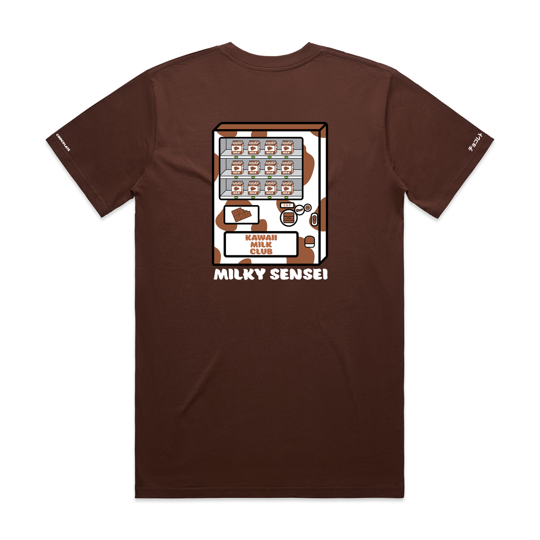 Kawaii Milk Club Tee - Chocolate