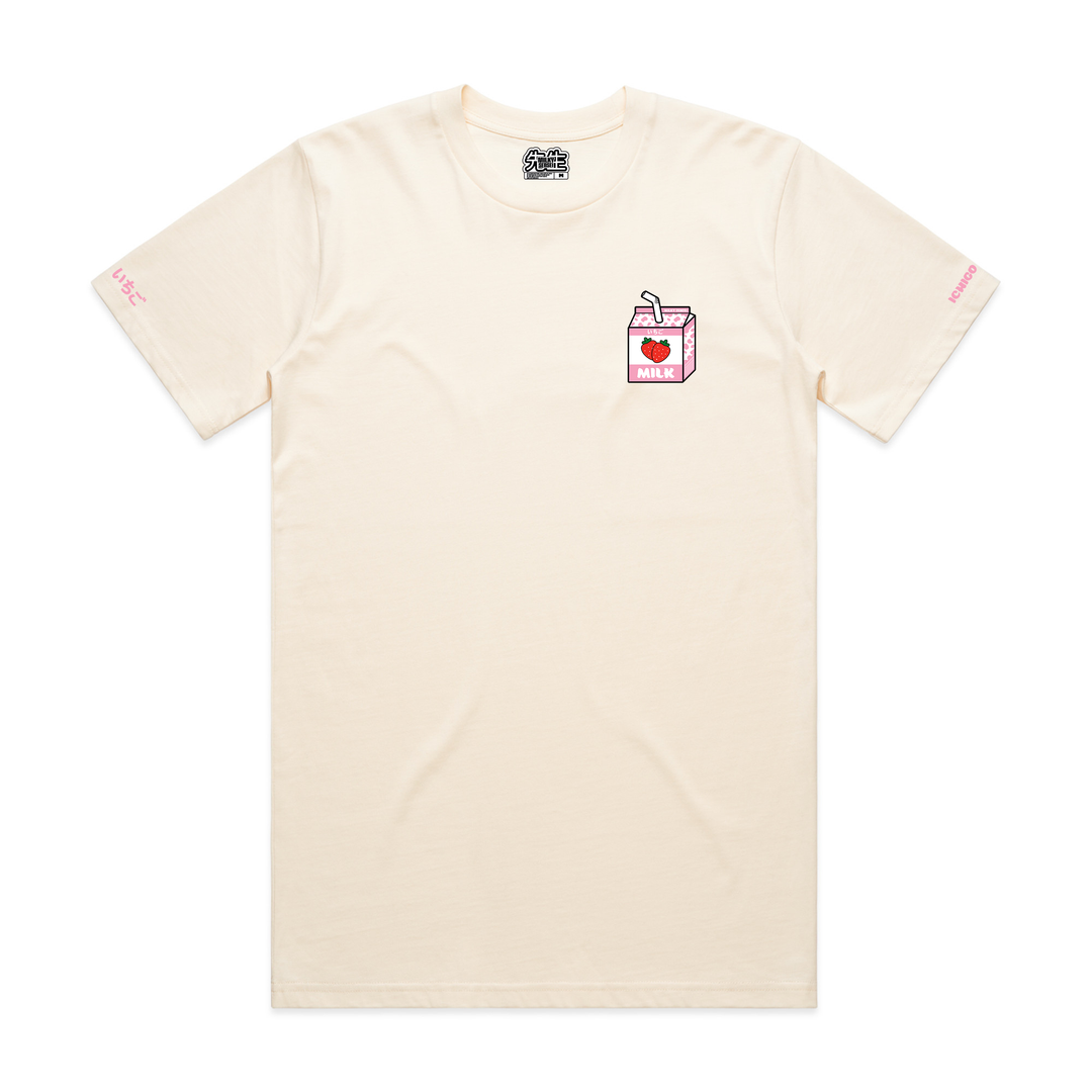 Kawaii Milk Club Tee - Strawberry